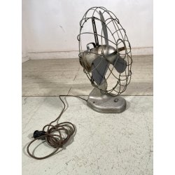 VENTILATORE DESIGN Ercole Marelli & C Mod.  0-400/P METALLO GHISA FUNZIONANTE