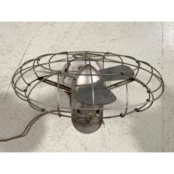 VENTILATORE DESIGN Ercole Marelli & C Mod.  0-400/P METALLO GHISA FUNZIONANTE