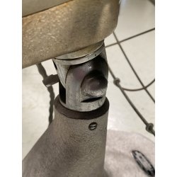 VENTILATORE DESIGN Ercole Marelli & C Mod.  0-400/P METALLO GHISA FUNZIONANTE