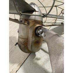 VENTILATORE DESIGN Ercole Marelli & C Mod.  0-400/P METALLO GHISA FUNZIONANTE