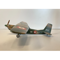 MODELLINO AEROMODELLO SIAI MARCHETTI SM 1019 AEROAUTICA MILITARE METALLO 20,5 cm