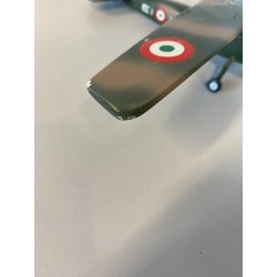 MODELLINO AEROMODELLO SIAI MARCHETTI SM 1019 AEROAUTICA MILITARE METALLO 20,5 cm