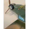 MODELLINO AEROMODELLO SIAI MARCHETTI SM 1019 AEROAUTICA MILITARE METALLO 20,5 cm