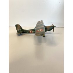 AEROMODELLO MODELLINO SIAI MARCHETTI SM 1019 AEROAUTICA MILITARE METALLO 20,5 cm