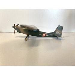 AEROMODELLO MODELLINO SIAI MARCHETTI SM 1019 AEROAUTICA MILITARE METALLO 20,5 cm