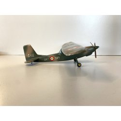 AEROMODELLO MODELLINO SIAI MARCHETTI SM 1019 AEROAUTICA MILITARE METALLO 20,5 cm