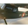 AEROMODELLO MODELLINO SIAI MARCHETTI SM 1019 AEROAUTICA MILITARE METALLO 20,5 cm
