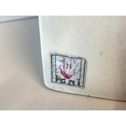 SCULTURA CERAMICA a COLAGGIO VOLTO MADONNA Mater Dulcis IGNI FORNACE TORINO '30