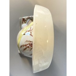 SCULTURA CERAMICA a COLAGGIO VOLTO MADONNA Mater Dulcis IGNI FORNACE TORINO '30