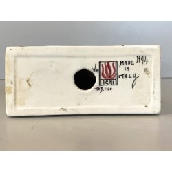 SCULTURA CERAMICA a COLAGGIO VOLTO MADONNA Mater Dulcis IGNI FORNACE TORINO '30