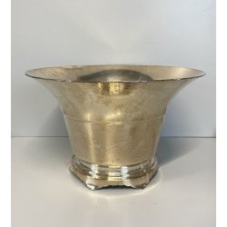 SECCHIELLO CHAMPAGNE Carlo Mozzoni RAFFRESCATORE ARGENTATO MID CENTURY ø 30 cm