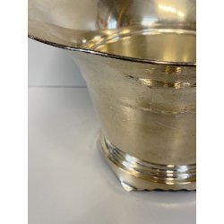 SECCHIELLO CHAMPAGNE Carlo Mozzoni RAFFRESCATORE ARGENTATO MID CENTURY ø 30 cm