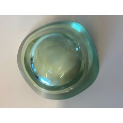 SVUOTA TASCHE BOWL CRISTALLO MOLATO FONTANA ARTE FIRMATA 'FX' 1950's