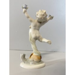 4 FIGURE PORCELLANA Metzler & Ortloff CHERUBINI PUTTI QUATTRO STAGIONI GERMANY