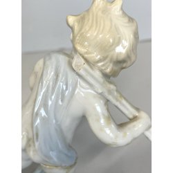 4 FIGURE PORCELLANA Metzler & Ortloff CHERUBINI PUTTI QUATTRO STAGIONI GERMANY