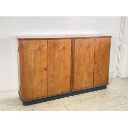 CREDENZA ART DEC­Ò MOBILE BAR ANNI 40 SIDEBOARD VINTAGE LEGNO NOCE DISPENSA