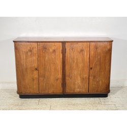 CREDENZA ART DEC­Ò MOBILE BAR ANNI 40 SIDEBOARD VINTAGE LEGNO NOCE DISPENSA