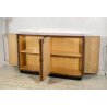 CREDENZA ART DEC­Ò MOBILE BAR ANNI 40 SIDEBOARD VINTAGE LEGNO NOCE DISPENSA