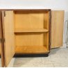 CREDENZA ART DEC­Ò MOBILE BAR ANNI 40 SIDEBOARD VINTAGE LEGNO NOCE DISPENSA