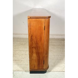 CREDENZA ART DEC­Ò MOBILE BAR ANNI 40 SIDEBOARD VINTAGE LEGNO NOCE DISPENSA