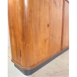 CREDENZA ART DEC­Ò MOBILE BAR ANNI 40 SIDEBOARD VINTAGE LEGNO NOCE DISPENSA