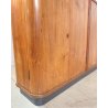 CREDENZA ART DEC­Ò MOBILE BAR ANNI 40 SIDEBOARD VINTAGE LEGNO NOCE DISPENSA