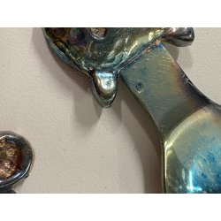 SET POSATE BIMBO DESIGN Roux-Marquand ORFEVRE FRANCE SILVERPLATED '900