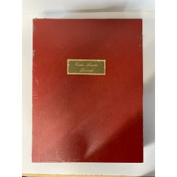 COFANETTO SCATOLA Codice Leicester DI Leonardo Da Vinci ESEMPLARE 49/99