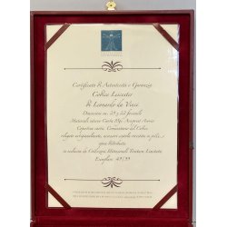 COFANETTO SCATOLA Codice Leicester DI Leonardo Da Vinci ESEMPLARE 49/99