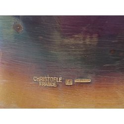 CHAUFFE-PLAT Claustra GALLIA Christofle DESIGN Lino Sabattini MODERNISTA FRANCIA