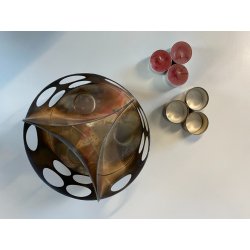 CHAUFFE-PLAT Claustra GALLIA Christofle DESIGN Lino Sabattini MODERNISTA FRANCIA