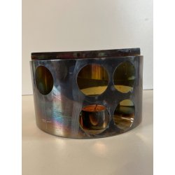 CHAUFFE-PLAT Claustra GALLIA Christofle DESIGN Lino Sabattini MODERNISTA FRANCIA