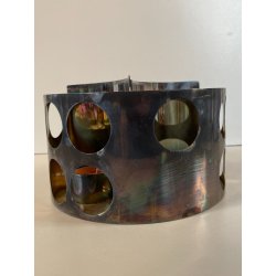 CHAUFFE-PLAT Claustra GALLIA Christofle DESIGN Lino Sabattini MODERNISTA FRANCIA