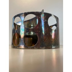 CHAUFFE-PLAT Claustra GALLIA Christofle DESIGN Lino Sabattini MODERNISTA FRANCIA