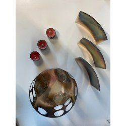 CHAUFFE-PLAT Claustra GALLIA Christofle DESIGN Lino Sabattini MODERNISTA FRANCIA