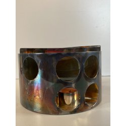 CHAUFFE-PLAT Claustra GALLIA Christofle DESIGN Lino Sabattini MODERNISTA FRANCIA