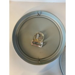 RARO OROLOGIO da PARETE INDUSTRIALE Elettromeccanico Kienzle ø 32cm NON FUNZIONA