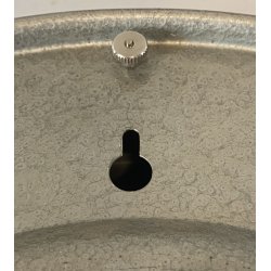 RARO OROLOGIO da PARETE INDUSTRIALE Elettromeccanico Kienzle ø 32cm NON FUNZIONA