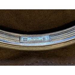 VASSOIO OVALE con MANICI "Cléry" Christofle PLATEAU ANSES 53x42cm FRANCIA '900