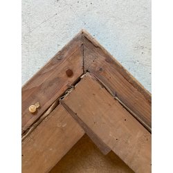 ANTICO DIPINTO OLIO TELA RITRATTO BAMBINO BIONDO FOULARD BIANCO EPOCA '800/'900