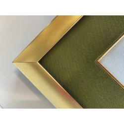 QUADRO DIPINTO OLIO Eraldo Coda  PAESAGGIO AIX EN PROVENCE Puyricard LUGLIO '50