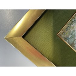 QUADRO DIPINTO OLIO Eraldo Coda  PAESAGGIO AIX EN PROVENCE Puyricard LUGLIO '50