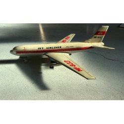 GIOCO LATTA VINTAGE AEREO FRICTION Jet Airliner BOEING MF-833 FUNZIONA CHINA '60
