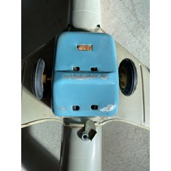 GIOCO LATTA VINTAGE AEREO FRICTION Jet Airliner BOEING MF-833 FUNZIONA CHINA '60