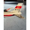 GIOCO LATTA VINTAGE AEREO FRICTION Jet Airliner BOEING MF-833 FUNZIONA CHINA '60