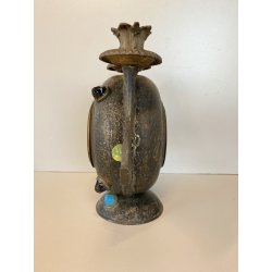 OROLOGIO DA CAMINO Junghans CLOCK CLOCHE ART NOUVEAU  NON funziona ø 23 cm/h