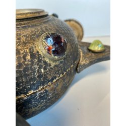 OROLOGIO DA CAMINO Junghans CLOCK CLOCHE ART NOUVEAU  NON funziona ø 23 cm/h