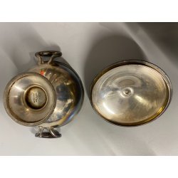 LOTTO 4 pz SERVIZIO Krupp Berndorf Milano DESIGN Gio Ponti ALPACCA ARGENTATA '50