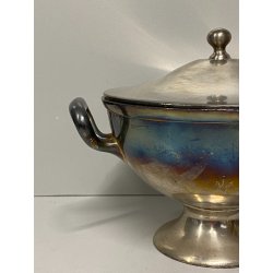 LOTTO 4 pz SERVIZIO Krupp Berndorf Milano DESIGN Gio Ponti ALPACCA ARGENTATA '50