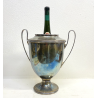COPPA SECCHIELLO per CHAMPAGNE F.lli Broggi MILANO METALLO ARGENTATO ART DECO